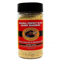 BBQ Sauces, Marinades, Condiments & Seasonings Alexander's Great Seasonings Uncle Willie's Brisket Rub 10 Oz.