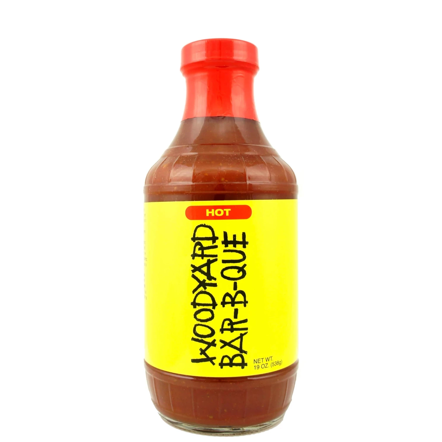 Fare Woodyard Bar-B-Que Hot BBQ Sauce 19 Oz.