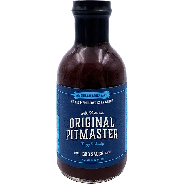 Spicin' Foods BBQ Sauces, Marinades, Condiments & Seasonings American Stockyard Original Pitmaster BBQ Sauce 15.5 Oz.