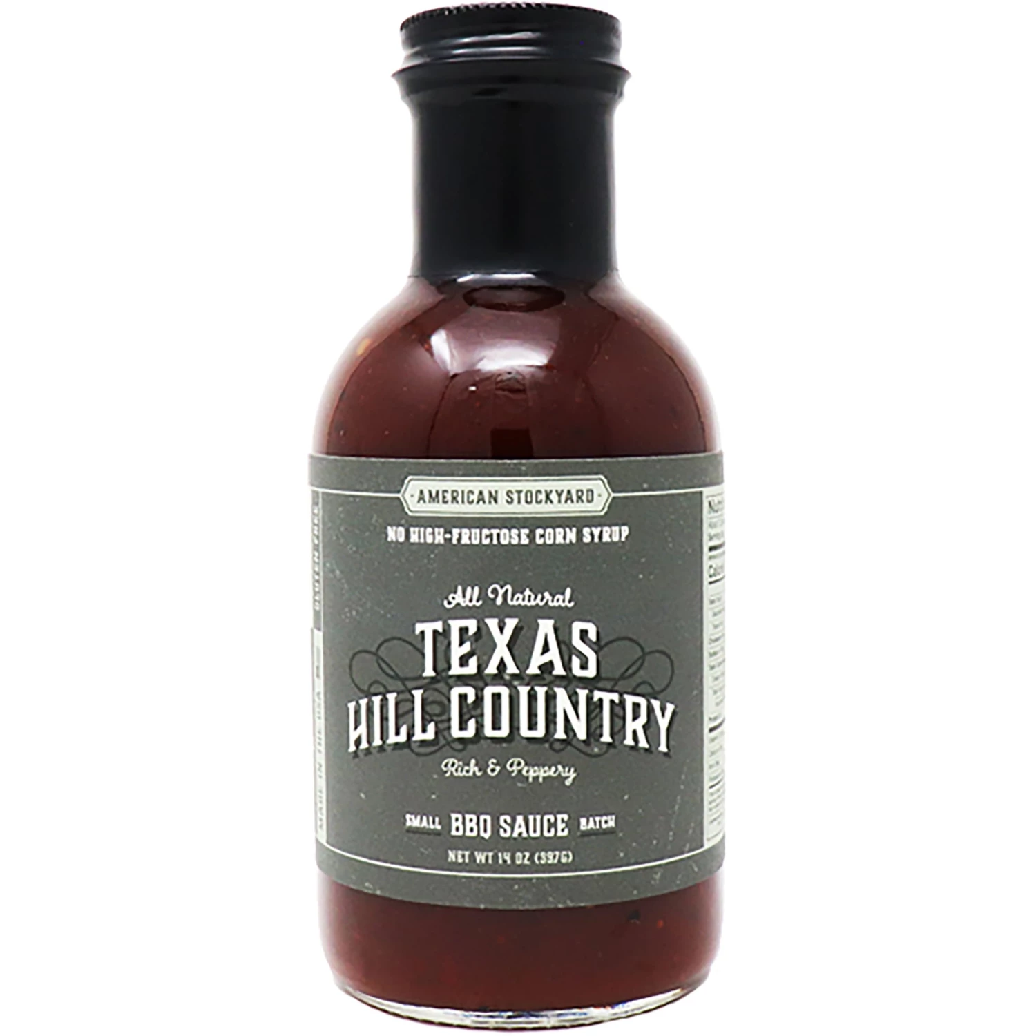 Spicin' Foods American Stockyard Texas Hill Country BBQ Sauce 14 Oz.