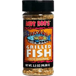 Pepper's Andy Roo's Grilled Fish Creole Seasoning 3.5 Oz.