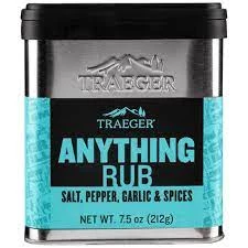 Traeger Anything Rub 7.5 Oz. BBQ Sauces, Marinades, Condiments & Seasonings