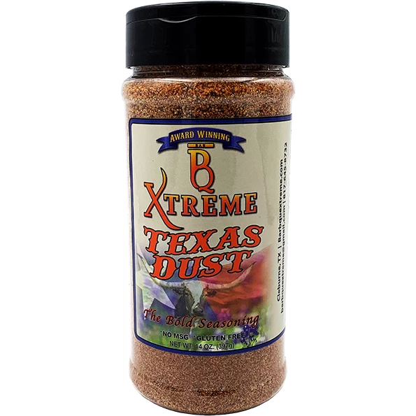 BBQ Sauces, Marinades, Condiments & Seasonings B Xtreme Texas Dust 14 Oz.