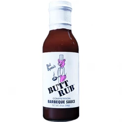 Bad Byron's Butt Rub Competition Barbeque Sauce 14 Oz. BBQ Sauces, Marinades, Condiments & Seasonings