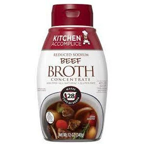 Kehe BBQ Marinades, Brines & Injections Kitchen Accomplice Beef Broth Concentrate 12 Oz.