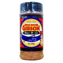 Mrs. Stratton's Salads BBQ Sauces, Marinades, Condiments & Seasonings Big Bob Gibson Bar-B-Q Seasoning And Dry Rub 16 Oz.