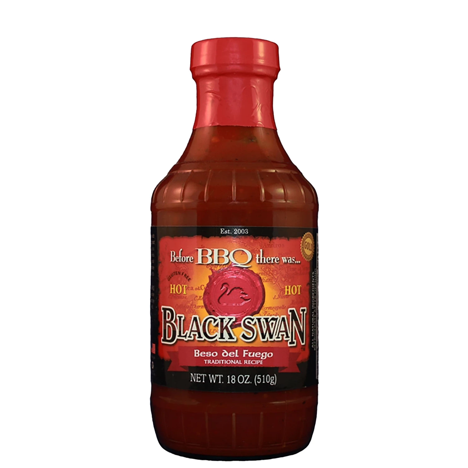 Black Swan Beso Del Fuego BBQ Sauce 18 Oz.