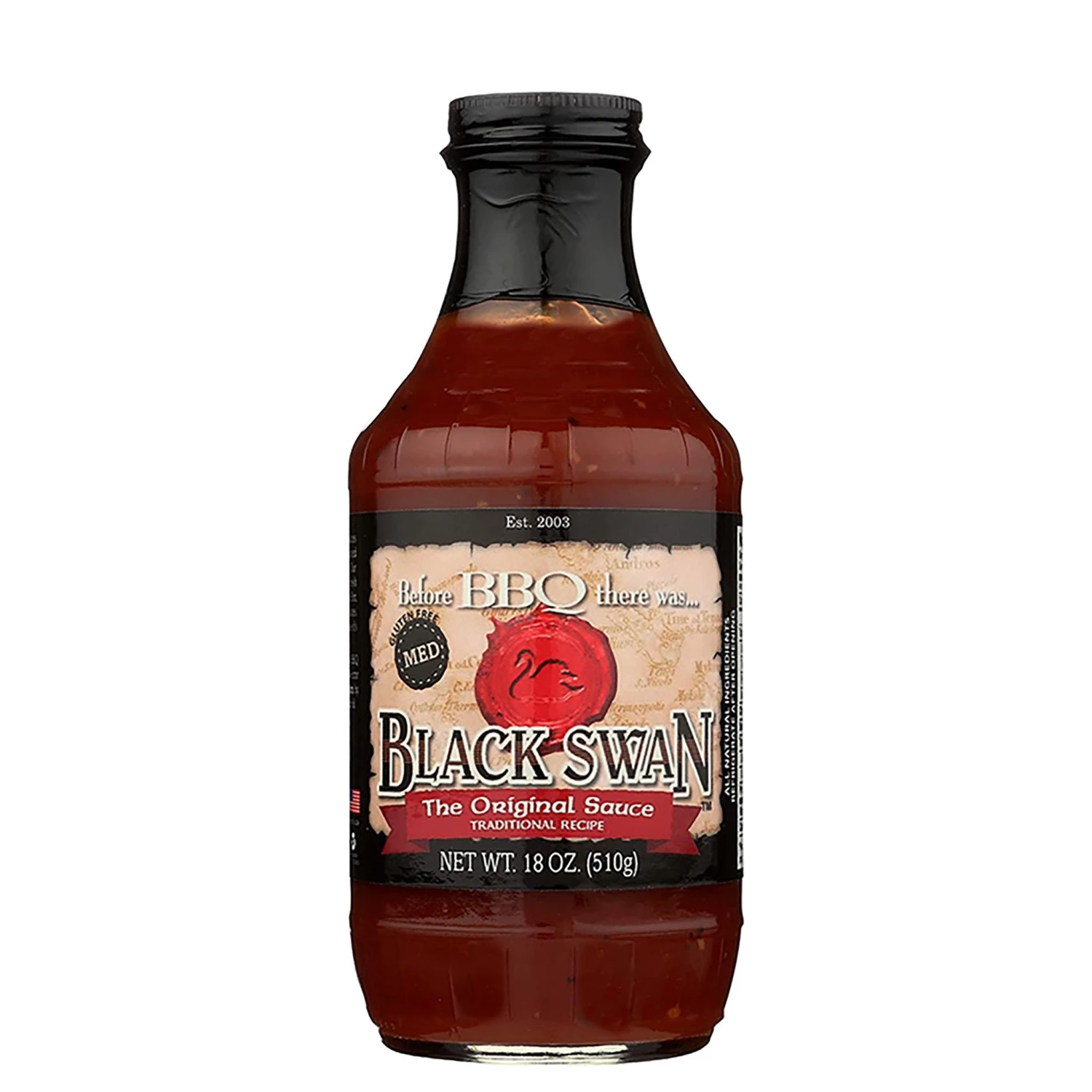 BBQ Sauces, Marinades, Condiments & Seasonings Black Swan Original BBQ Sauce 18 Oz.