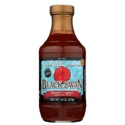 Black Swan Sweet Cognac BBQ Sauce 18 Oz. BBQ Sauces, Marinades, Condiments & Seasonings