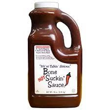 Ford's Gourmet Foods Bone Suckin' Hot Thicker Style Sauce 78 Oz. BBQ Sauces, Marinades, Condiments & Seasonings