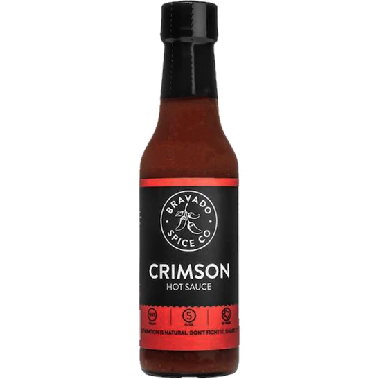 Bravado Spice Co. Crimson Hot Sauce 5 Oz. BBQ Sauces & Glazes