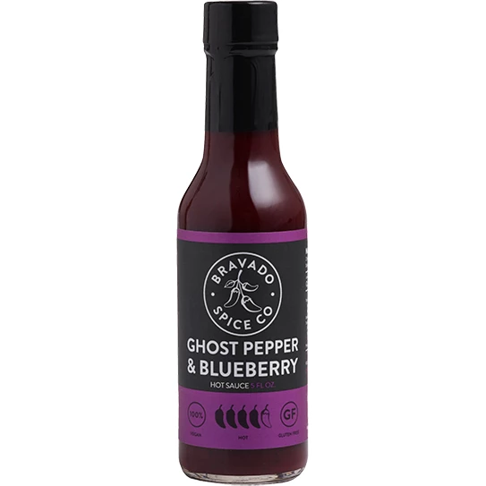 Bravado Spice Co. Ghost Pepper & Blueberry Hot Sauce 5 Oz.
