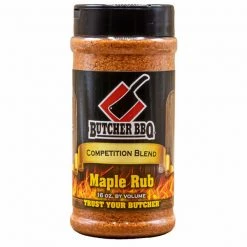 BBQ Sauces, Marinades, Condiments & Seasonings Butcher BBQ Maple Rub 16 Oz.