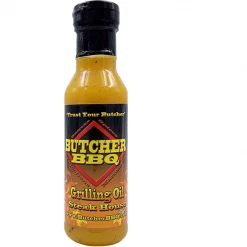 Butcher BBQ Steak House Grilling Oil 12 Oz. BBQ Marinades, Brines & Injections
