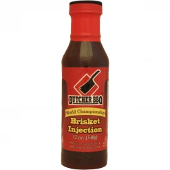 BBQ Sauces, Marinades, Condiments & Seasonings Butcher BBQ Brisket Injection 12 Oz.