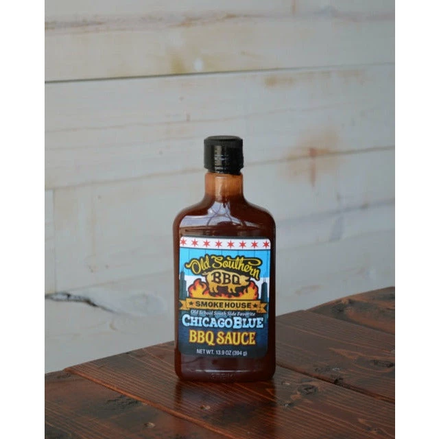 BBQ Sauces, Marinades, Condiments & Seasonings Old Southern BBQ Chicago Blue BBQ Sauce 13.9 Oz.