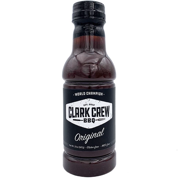 Clark Crew BBQ Original BBQ Sauce 20 Oz. BBQ Sauces, Marinades, Condiments & Seasonings