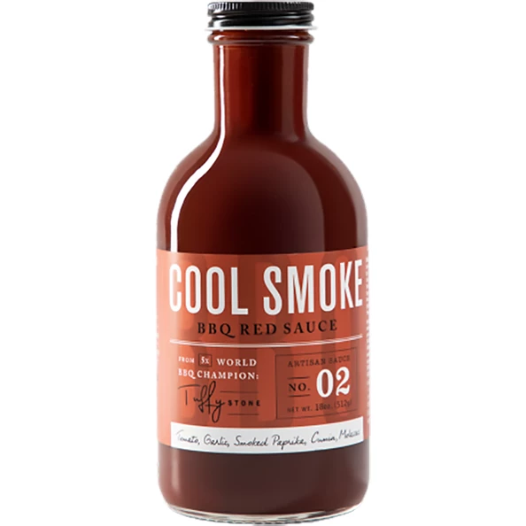 Old World Spices BBQ Sauces, Marinades, Condiments & Seasonings Cool Smoke BBQ Red Sauce 18 Oz.
