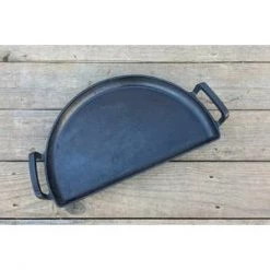 Adrenaline Barbecue Company Slow 'N Sear Cast Iron Drip 'N Griddle Pan Salts