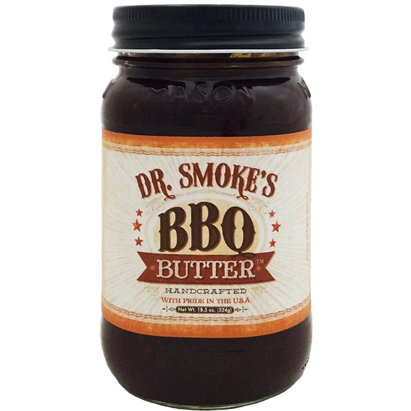 BBQ Sauces, Marinades, Condiments & Seasonings Dr. Smoke's BBQ Butter 18.5 Oz.