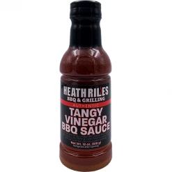 Heath Riles Tangy Vinegar BBQ Sauce 18 Oz. BBQ Sauces, Marinades, Condiments & Seasonings