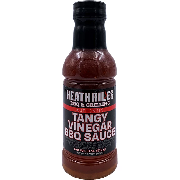 Heath Riles Tangy Vinegar BBQ Sauce 18 Oz. BBQ Sauces, Marinades, Condiments & Seasonings