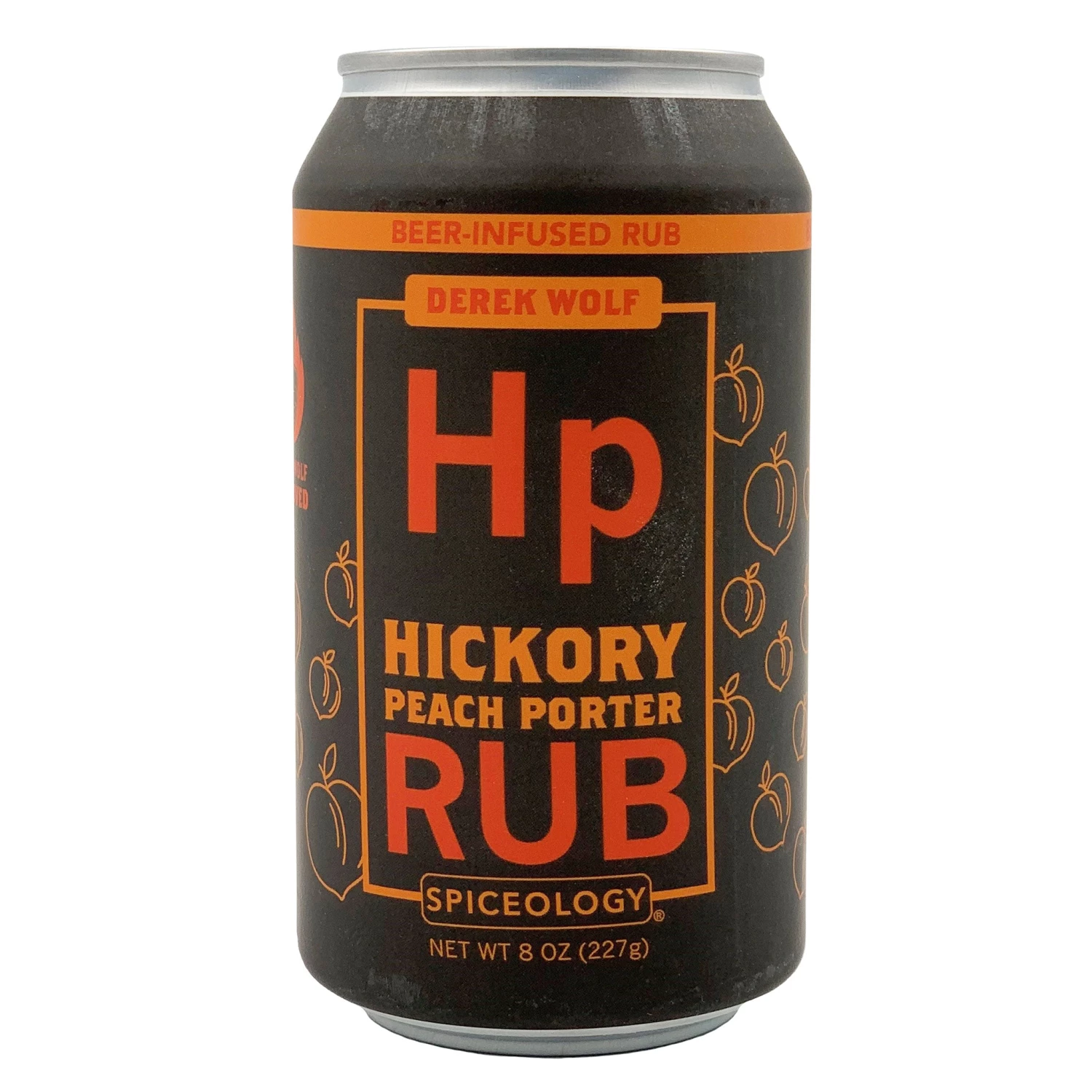 Spiceology Beer Can Hickory Peach Porter Rub 8 Oz.