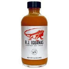 R.J. Iguanas BBQ Sauces & Glazes RJ Iguanas Everyday Hot Sauce 8 Oz.
