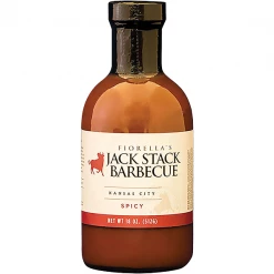 Jack Stack BBQ BBQ Sauces, Marinades, Condiments & Seasonings Fiorella's Jack Stack Barbecue KC Spicy Sauce 18 Oz.