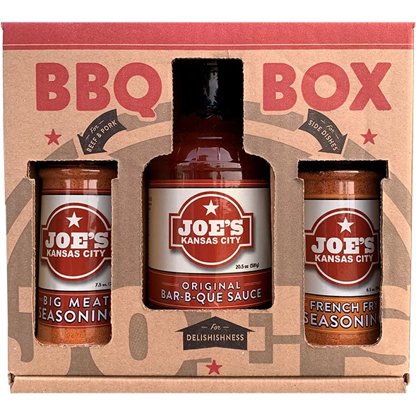 BBQ Sauces, Marinades, Condiments & Seasonings Joe's Kansas City BBQ Box 3-pack