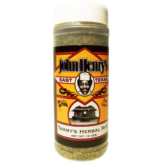 BBQ Sauces, Marinades, Condiments & Seasonings John Henry's Tammy's Herbal Rub 12 Oz.