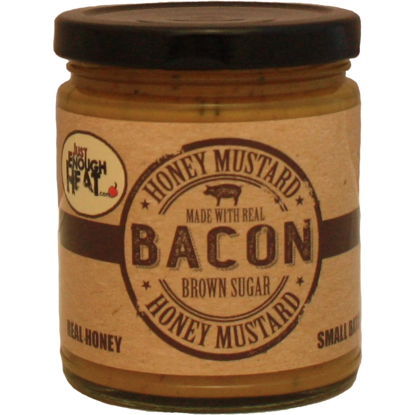 Salts Just Enough Heat Bacon Brown Sugar Honey Mustard 9.5 Oz.