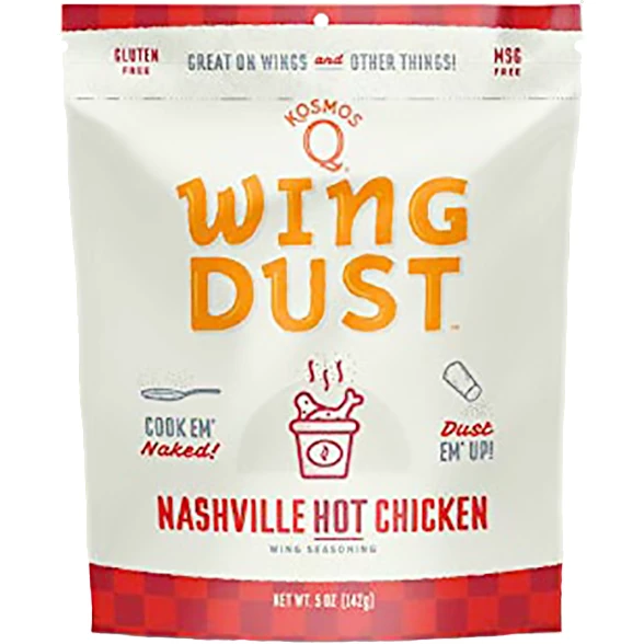 BBQ Sauces, Marinades, Condiments & Seasonings Kosmo's Q Nashville Hot Chicken Dust 5 Oz.