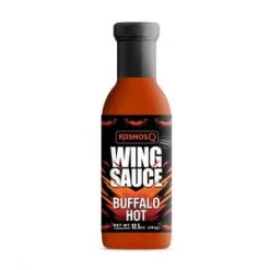 Kosmo's Q Hot Buffalo Wing Sauce 12.5 Oz. BBQ Sauces, Marinades, Condiments & Seasonings
