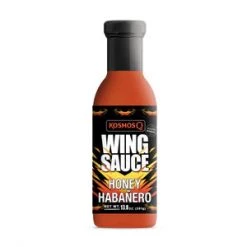 BBQ Sauces, Marinades, Condiments & Seasonings Kosmo's Q Honey Habanero Wing Sauce 13.8 Oz.