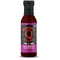 Kosmo's Q Raspberry Chipotle BBQ Sauce 16.5 Oz. BBQ Sauces, Marinades, Condiments & Seasonings
