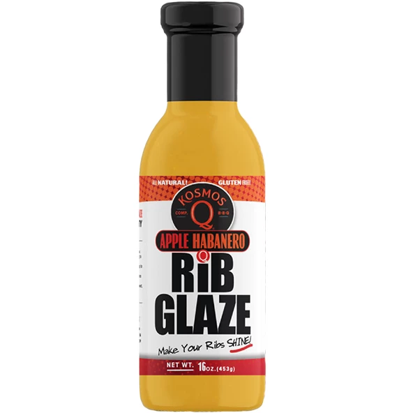 Kosmo's Q Apple Habanero Rib Glaze 16 Oz.