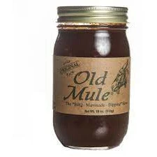 B&B Pecan Old Mule BBQ-Marinade Dipping Sauce 18 Oz. BBQ Sauces, Marinades, Condiments & Seasonings