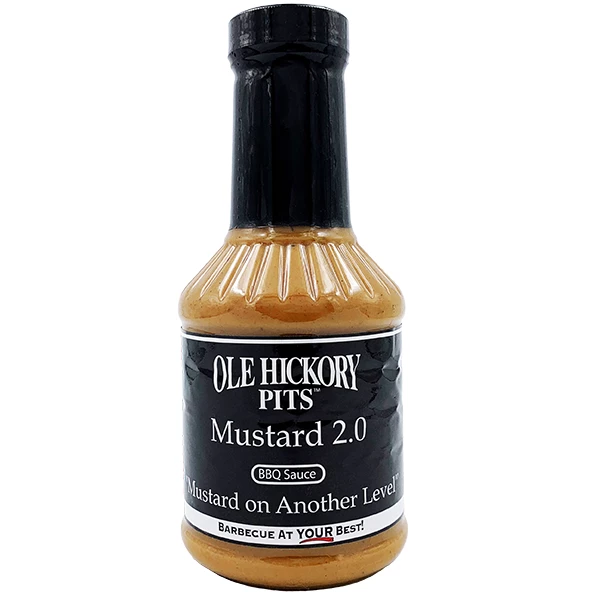 Ole Hickory Pits Mustard 2.0 17.8 Oz. BBQ Sauces, Marinades, Condiments & Seasonings