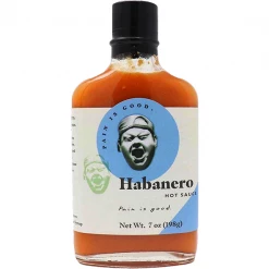 Spicin' Foods Pain Is Good Habanero Hot Sauce 7 Oz.