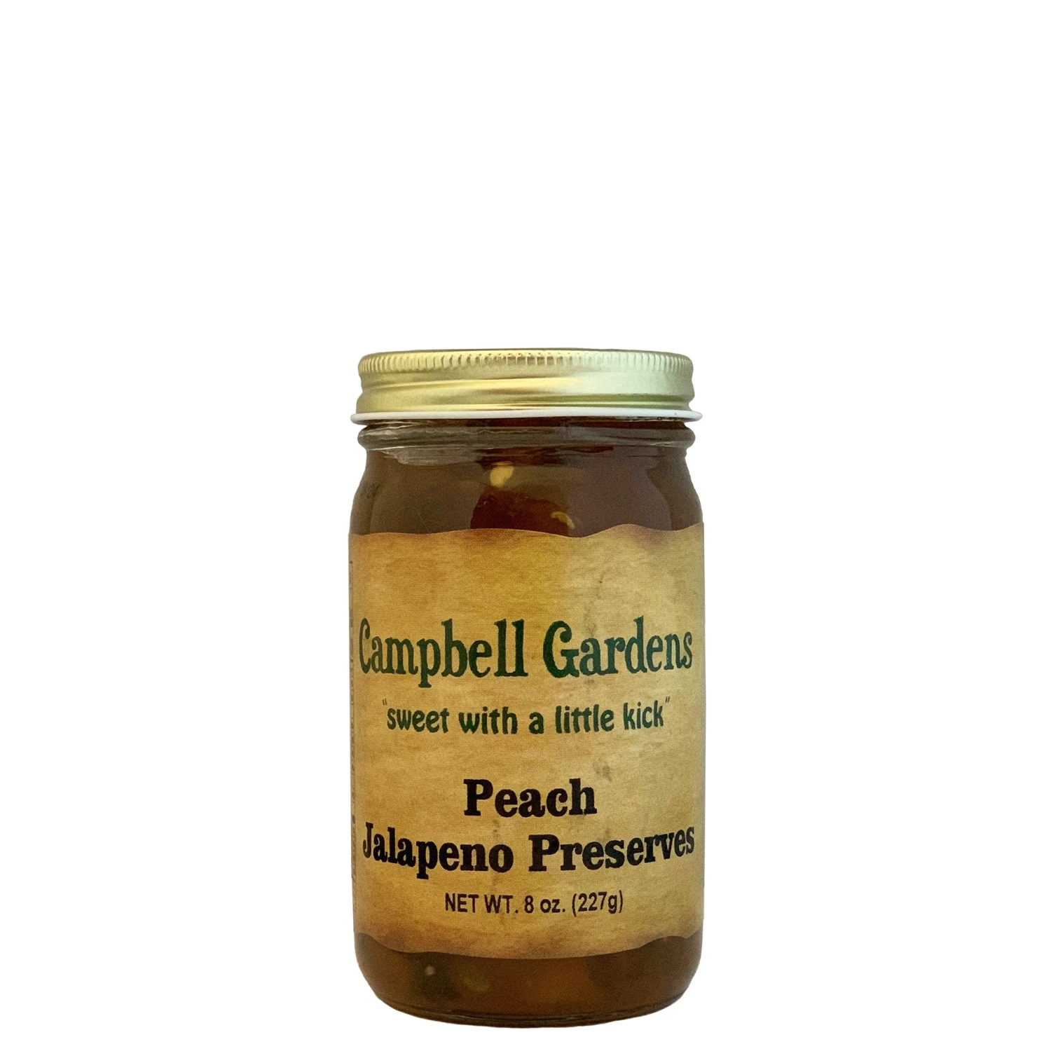 BBQ Sauces, Marinades, Condiments & Seasonings Campbell Gardens Peach Jalapeno Preserves 8 Oz.
