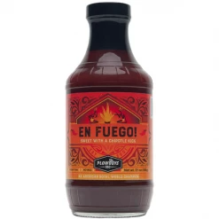 Delano Plowboys BBQ En Fuego Spicy Sauce 16 Oz.