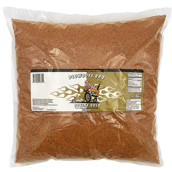 Delano Plowboys BBQ Bovine Bold 5 Lbs. BBQ Sauces, Marinades, Condiments & Seasonings