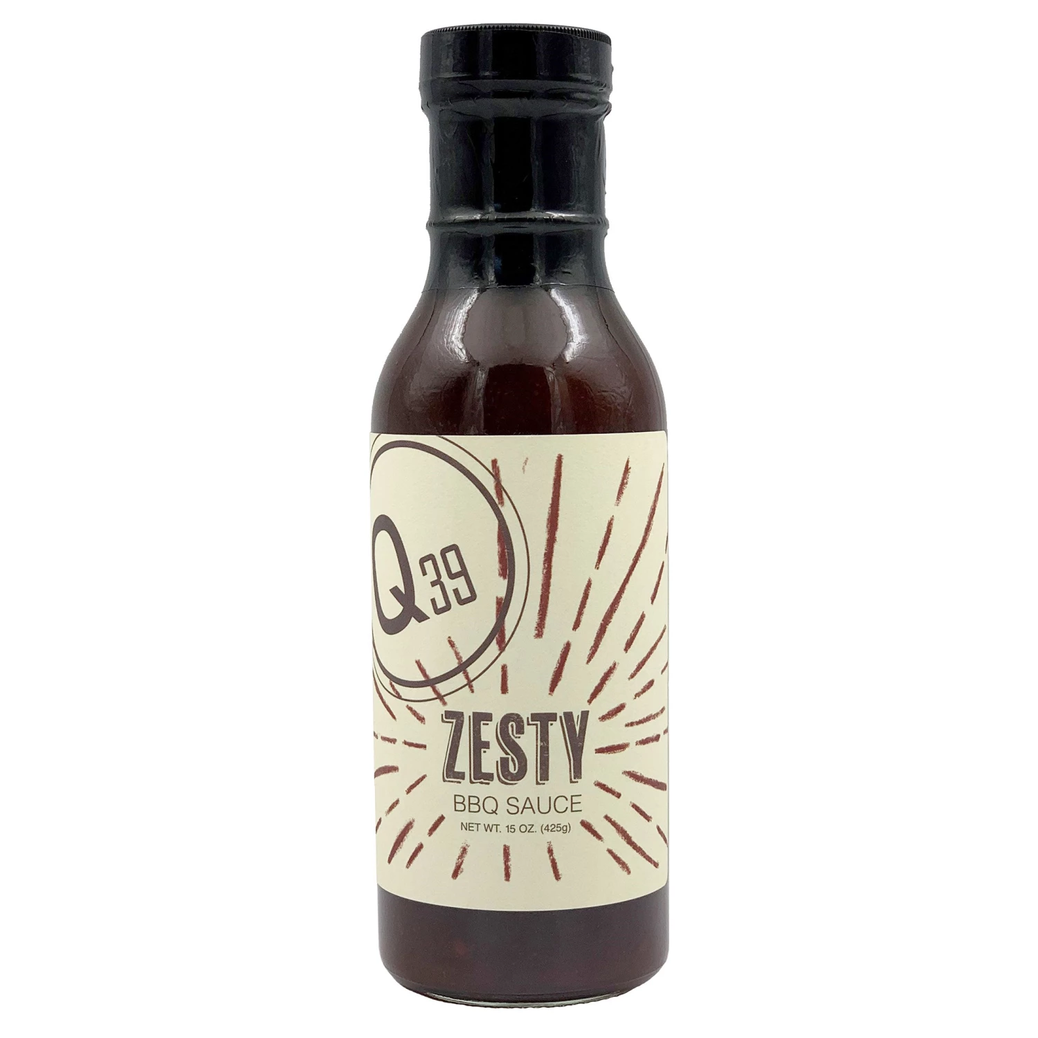 Q39 Zesty BBQ Sauce 15 Oz. BBQ Sauces, Marinades, Condiments & Seasonings
