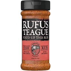 BBQ Sauces, Marinades, Condiments & Seasonings Rufus Teague Fish Rub 6.5 Oz.