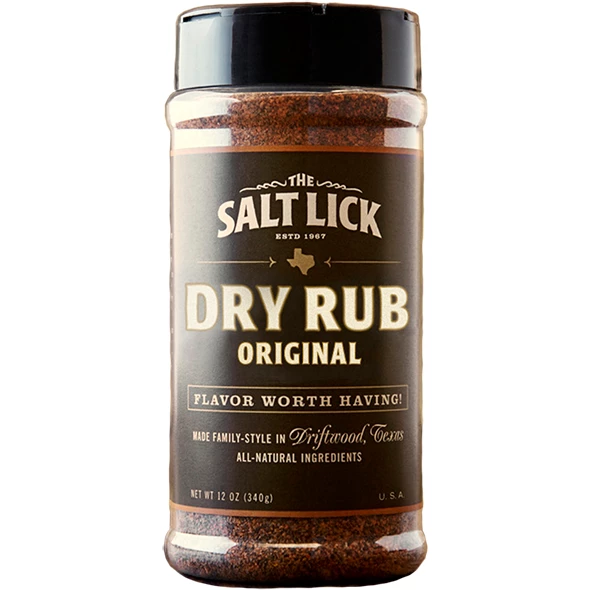 BBQ Sauces, Marinades, Condiments & Seasonings The Salt Lick Original Dry Rub 9 Oz.