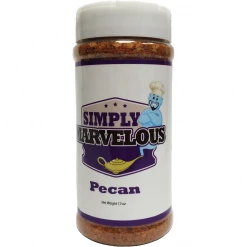 BBQ Sauces, Marinades, Condiments & Seasonings Simply Marvelous Pecan Rub 12 Oz.