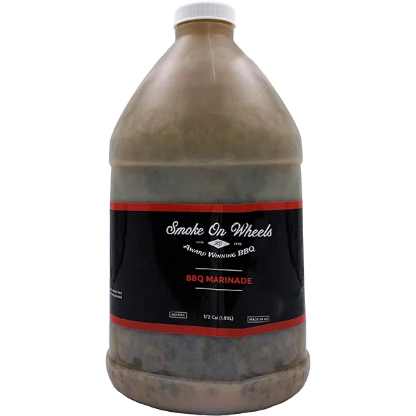 Delano Smoke On Wheels BBQ Marinade 1/2 Gallon BBQ Marinades, Brines & Injections