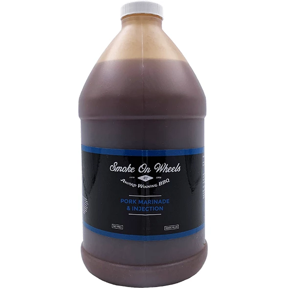 Delano BBQ Sauces, Marinades, Condiments & Seasonings Smoke On Wheels Pork Marinade & Injection 1/2 Gallon