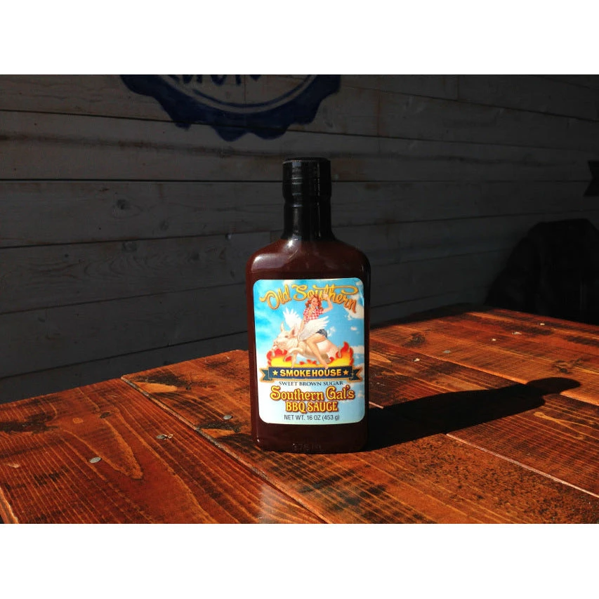 BBQ Sauces, Marinades, Condiments & Seasonings Old Southern BBQ Southern Gal's BBQ Sauce 16 Oz.